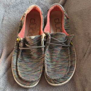 Hey Dude Colorful Woven Slip-On Shoes